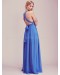 Free People Blue Athea Drape Maxi